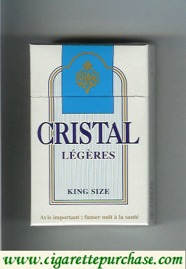 Cristal Legeres cigarettes